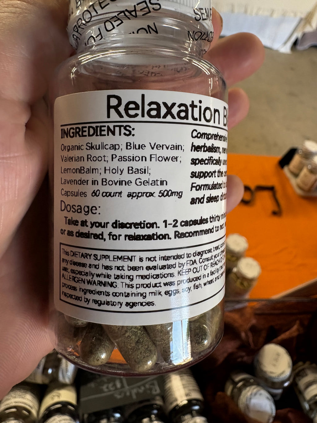 Relaxation Capsule