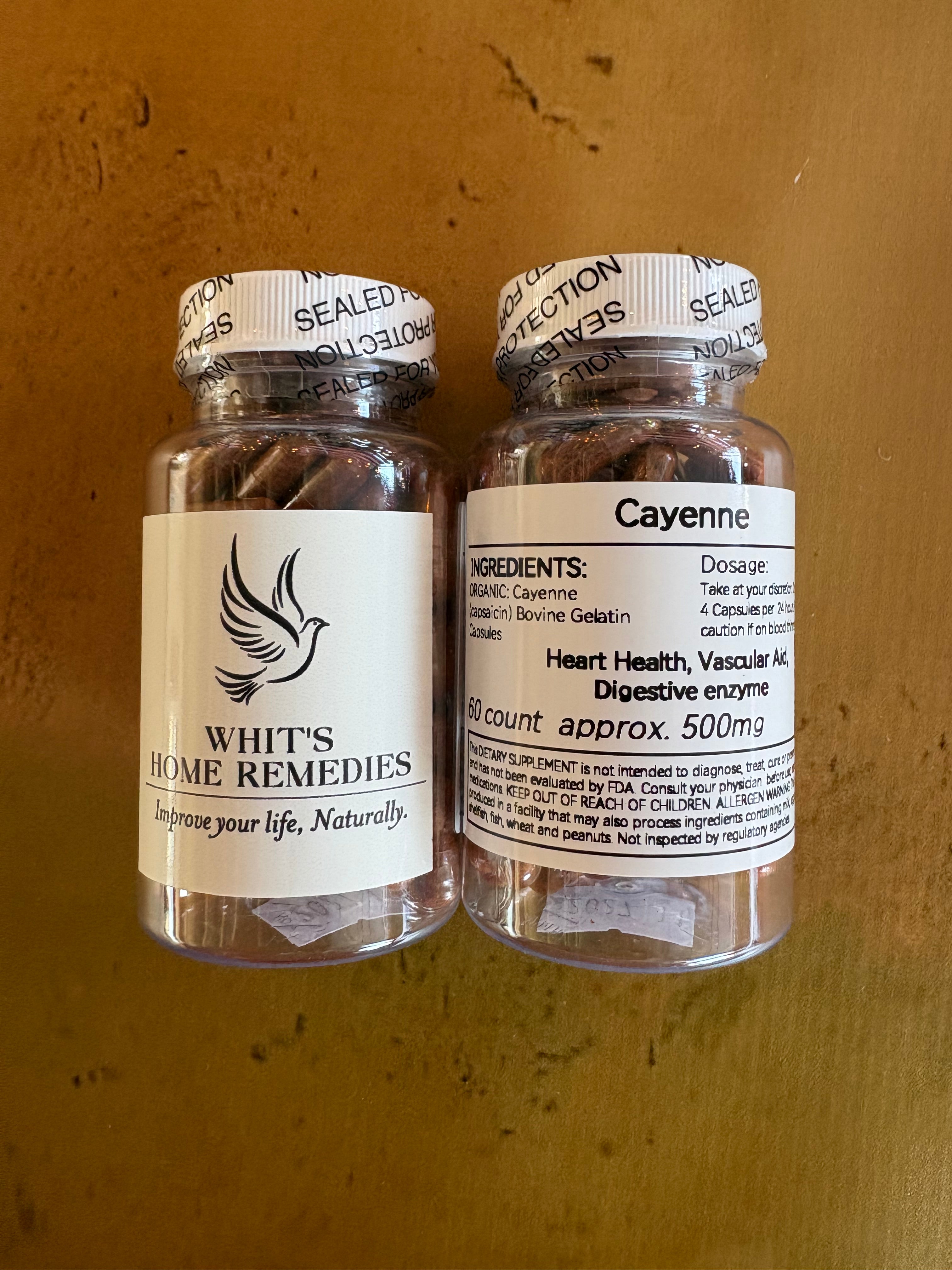 Cayenne Pepper Capsules