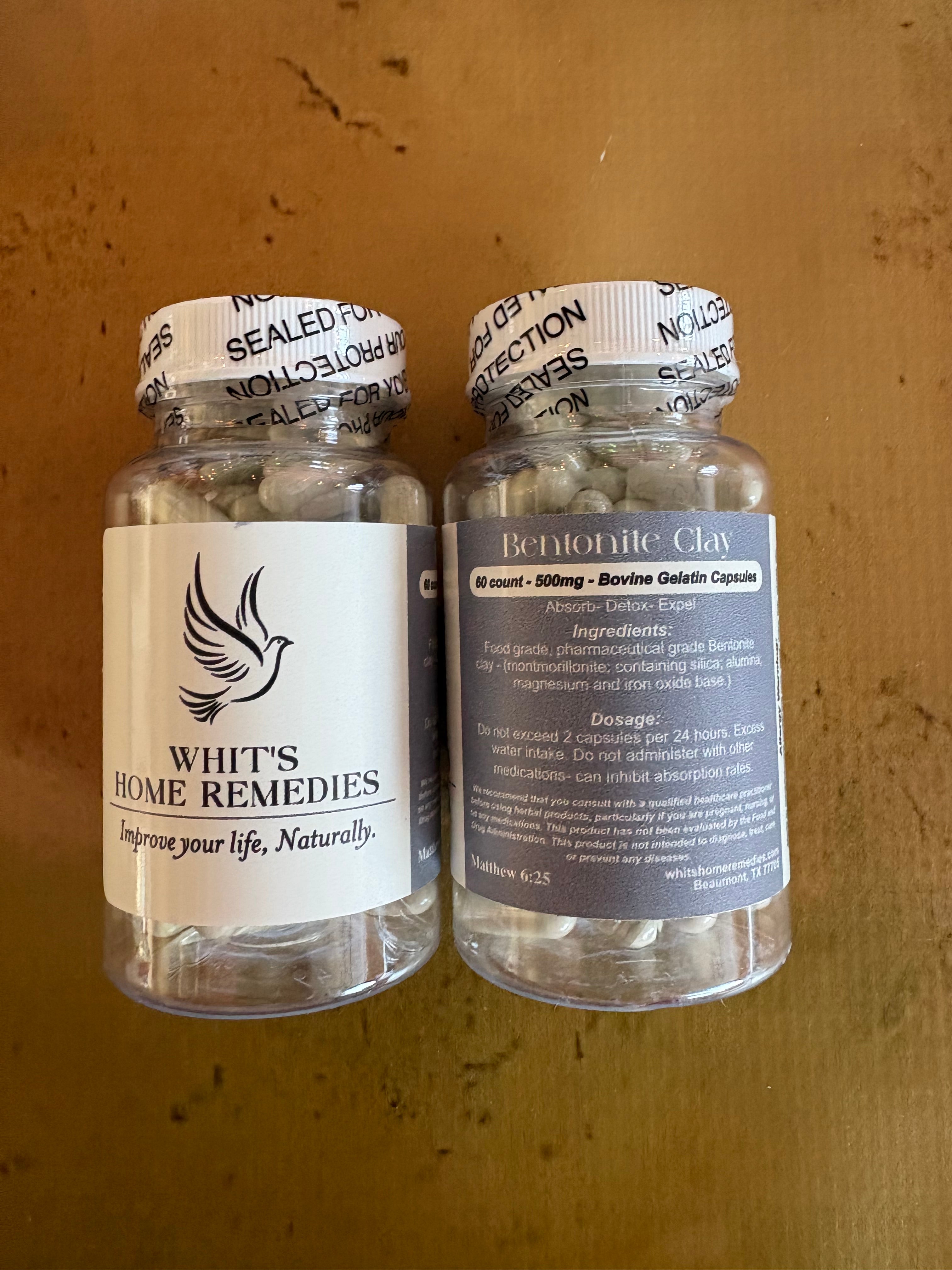 Bentonite Clay Capsules